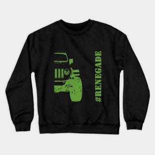 Jeep renegade classic design Crewneck Sweatshirt